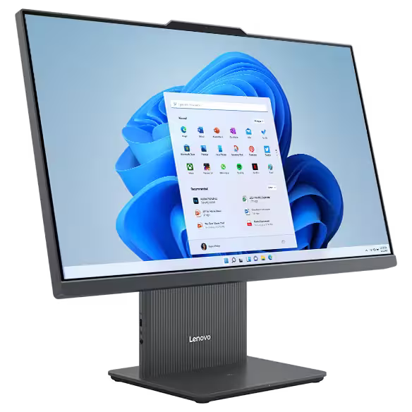 Lenovo IdeaCentre 27 Gen 9 AIO PC - i7 / 8GB / 512GB (NVMe M.2 SSD) / 27" FHD Non-Touch / DOS (Without OS) / Arabic/English / 1YW / Luna Grey - Desktop