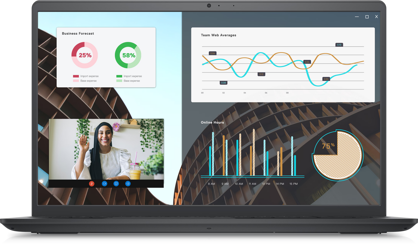 Dell Vostro 15 3530 - 15.6" FHD / i7 / 8GB / 512GB (NVMe M.2 SSD) / DOS (Without OS) / 1YW / Arabic/English Keys - Laptop