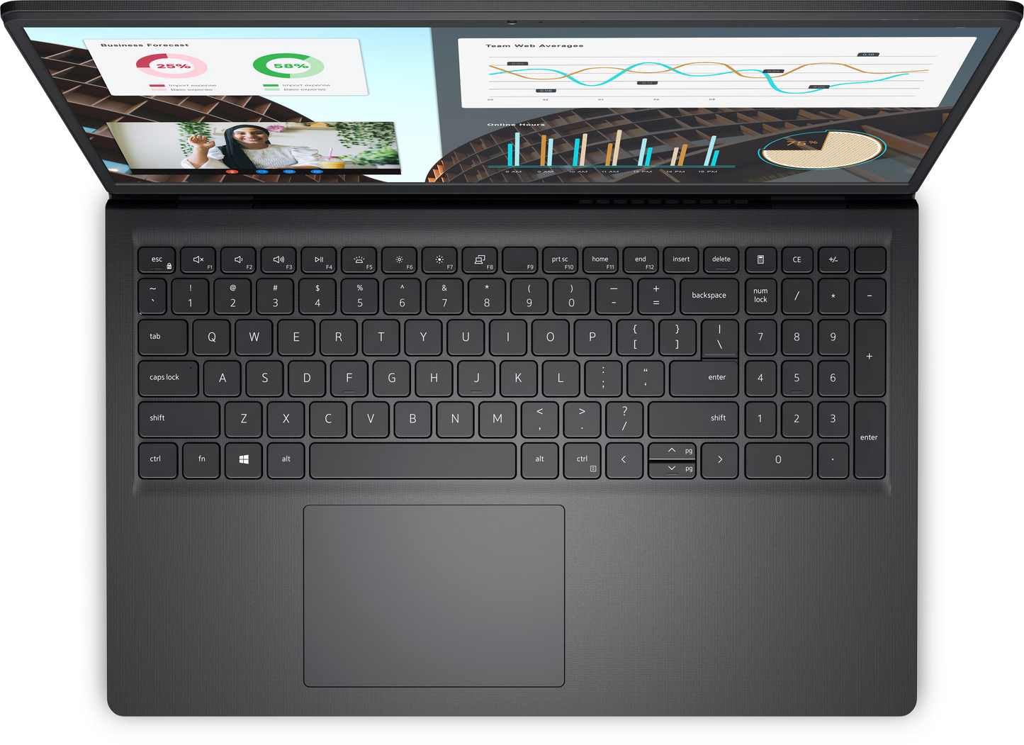 Dell Vostro 15 3530 - 15.6" FHD / i7 / 8GB / 512GB (NVMe M.2 SSD) / DOS (Without OS) / 1YW / Arabic/English Keys - Laptop