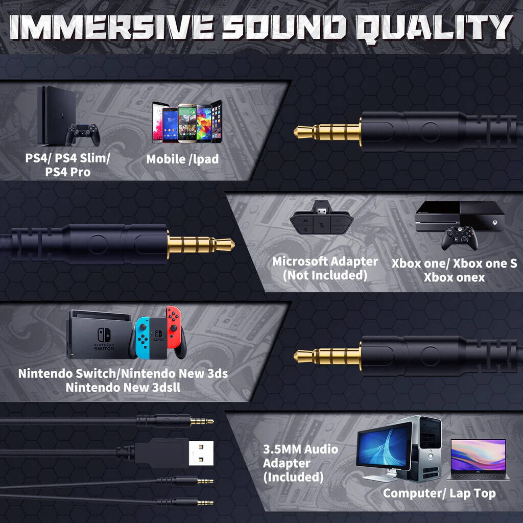 ONIKUMA K19 Professional Gaming Headphone with RGB LED Backlight - High - Quality Sound & Comfort - Saif Al Najmi KwGamingONIKUMASaif Al Najmi KwONIKUMA K19 Professional Gaming Headphone with RGB LED Backlight - High - Quality Sound & Comfort - Saif Al Najmi Kw