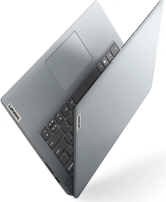 Lenovo IdeaPad 1 Gen 7 - 14.0" HD / Celeron / 4GB / 128GB (NVMe M.2 SSD) / Win 11 Home / 1YW / Arabic/English / Cloud Grey - Laptop