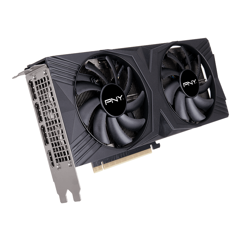 PNY NVIDIA GeForce RTX 4060 Ti 16GB VERTO Dual Fan DLSS 3 Graphics Card - 16GB / GDDR6 / 128-bit / PCIe 4.0 / DisplayPort 1.4a / HDMI 2.1 / One Year Warranty