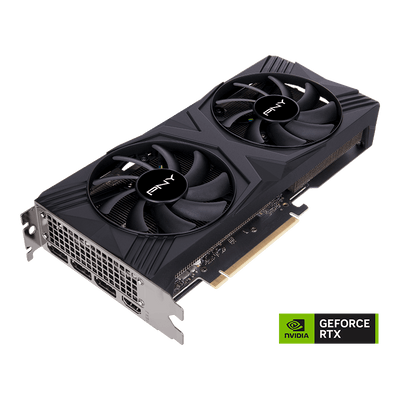 PNY NVIDIA GeForce RTX 4060 Ti 16GB VERTO Dual Fan DLSS 3 Graphics Card - 16GB / GDDR6 / 128-bit / PCIe 4.0 / DisplayPort 1.4a / HDMI 2.1 / One Year Warranty