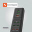Porodo 85W Multi - Port USB Charging Hub Desktop Charger Black - Saif Al Najmi KwExtension Power SocketPorodoSaif Al Najmi KwPorodo 85W Multi - Port USB Charging Hub Desktop Charger Black