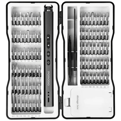 Porodo TechFix 97 - In - 1 Electric Precision Screwdriver Kit Black - Saif Al Najmi KwTOOLKITPorodoSaif Al Najmi KwPorodo TechFix 97 - In - 1 Electric Precision Screwdriver Kit Black