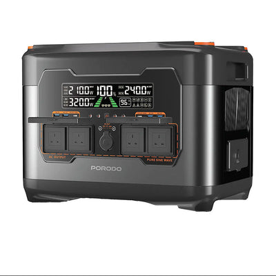 Porodo Forcebase Smart Portable Power Station 2400W