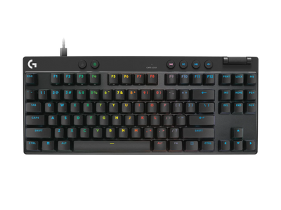 Logitech Pro X TKL RAPID Gaming Keyboard - Wired / LINEAR / Black