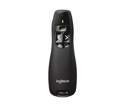 Logitech R400 Presenter Remote - Wireless / Black
