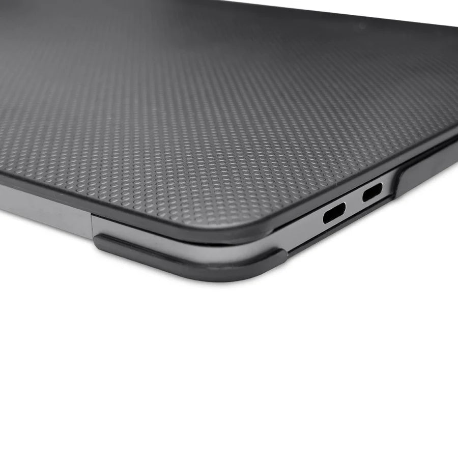 Decoded Snap On Case - Apple MacBook Air 15 inch m2/m3 / Transparent/Black