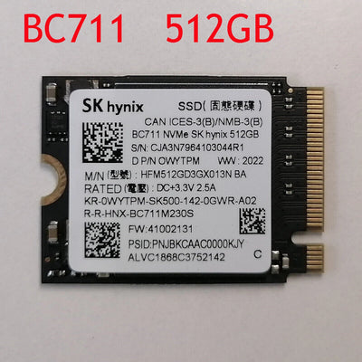 SK Hynix BC711 M.2 PCIe NVMe SSD - 512GB / M.2 2230 / PCIe 3.0 / Open - SSD (Solid State Drive)