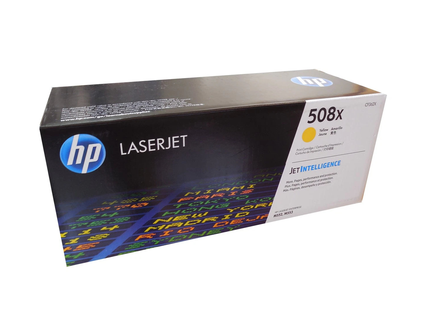 HP 508X LaserJet Toner Cartridge - 9.5K Pages / Yellow Color / Toner Cartridge