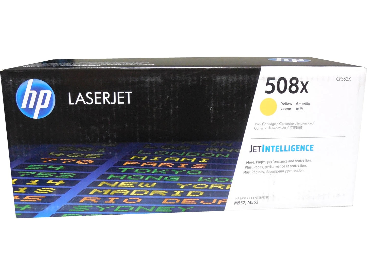 HP 508X LaserJet Toner Cartridge - 9.5K Pages / Yellow Color / Toner Cartridge
