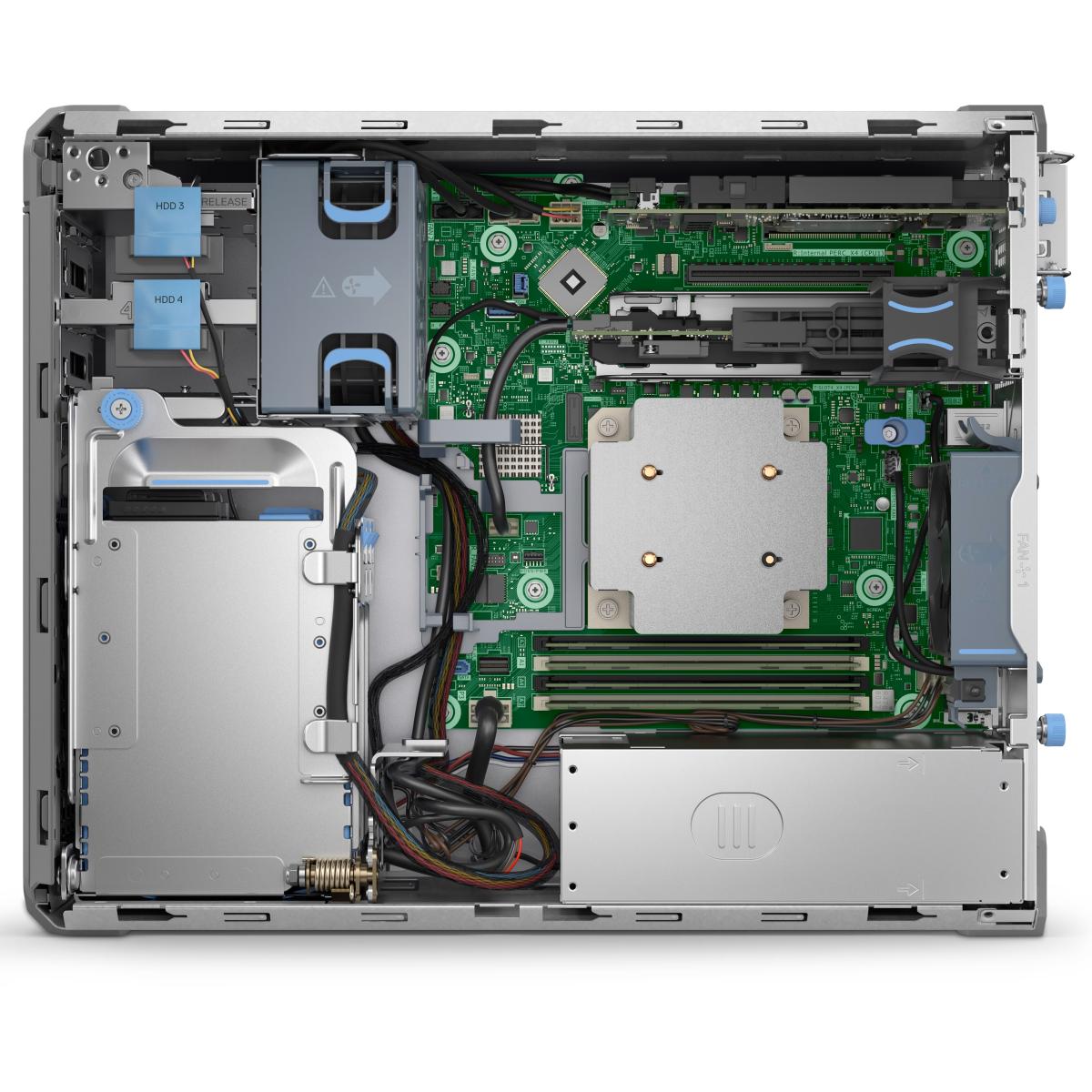 Dell PowerEdge T160 - Xeon E-2414 4.50GHz / 4-Cores / 32GB / 2TB SATA HDD / 300Watts / Tower Server