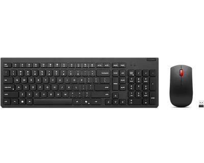 Lenovo Essential Wireless Keyboard and Mouse Gen2 Combo - 2.40GHz / 1600 dpi / Optical / USB Wireless Receiver - Arabic/English Keys
