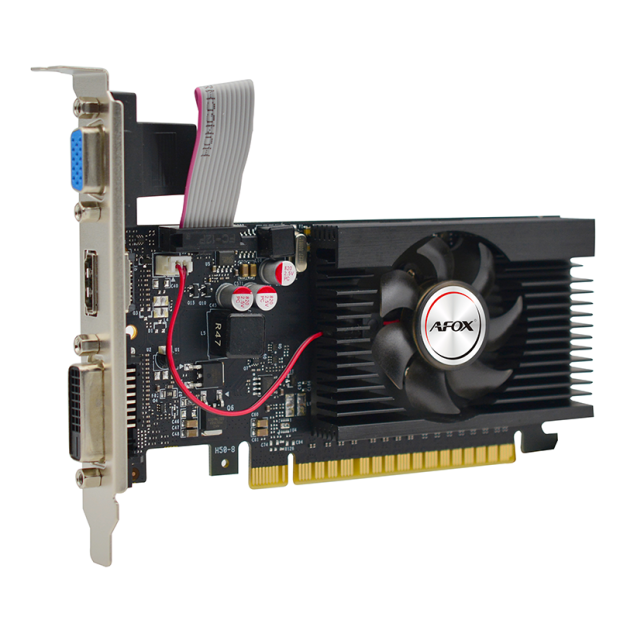 AFOX GeForce GT 710 - 2GB / DDR3 / 64-bit / PCIe 2.0 / D-Sub / HDMI / DVI
