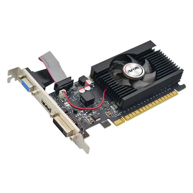 AFOX GeForce GT 710 - 2GB / DDR3 / 64-bit / PCIe 2.0 / D-Sub / HDMI / DVI