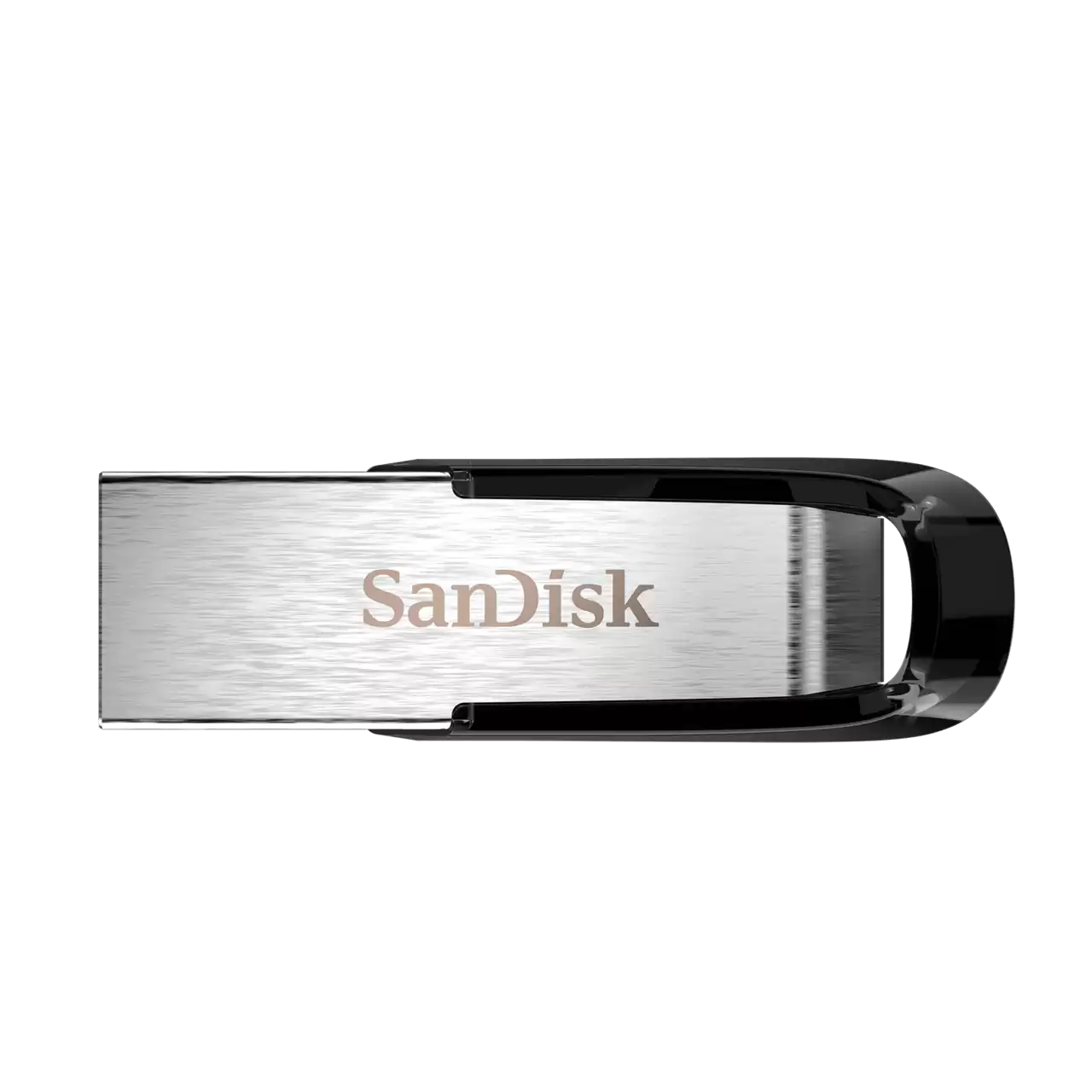SanDisk Ultra Flair Flash Drive - 512GB / Up to 150 MB/s / USB 3.0 / Black and Silver