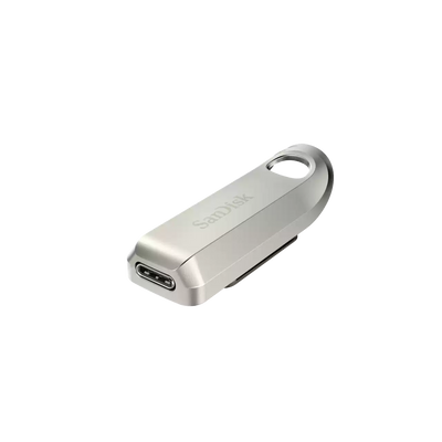 SanDisk Ultra Dual Drive Luxe - 64GB / Up to 400 MB/s / USB 3.2 Gen 1 / Type-C / Silver