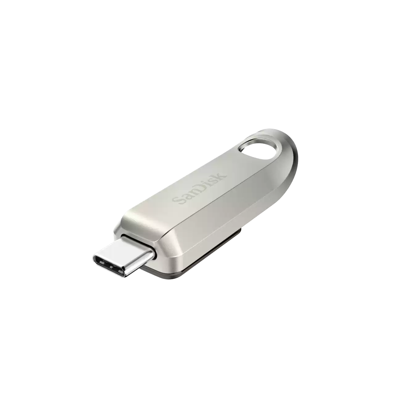 SanDisk Ultra Dual Drive Luxe - 64GB / Up to 400 MB/s / USB 3.2 Gen 1 / Type-C / Silver