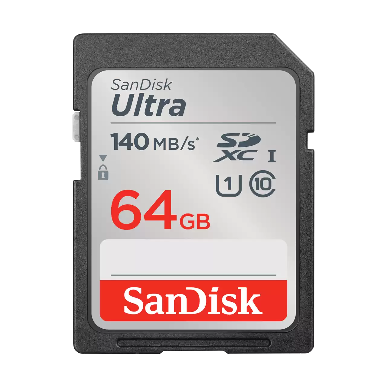 SanDisk Ultra UHS-I MicroSD Card - 64GB / Up to 140 MB/s
