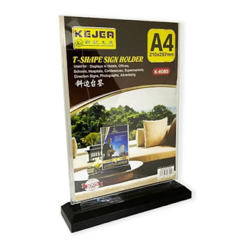 Kejea® T-Shape Card Stand Vertical