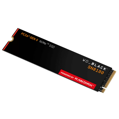 WD Black SN8100 NVMe SSD - 2TB / M.2 2280 / Up to 14900 MB/s / PCIe Gen 5.0x4 - SSD (Solid State Drive)