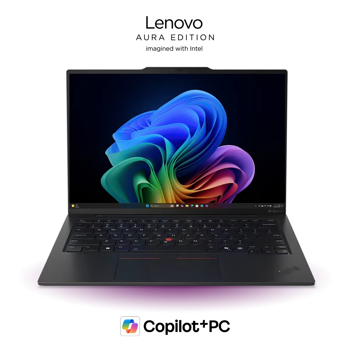 Lenovo ThinkPad X1 Carbon Gen 13 Aura Edition Copilot+ PC - 14" WUXGA Multi-Touch / Ultra 7 258V / 32GB / 1TB (NVMe M.2 SSD) / AI Boost Up to 47 TOPS / Win 11 Pro / 3YW / Arabic/English / Black - Laptop