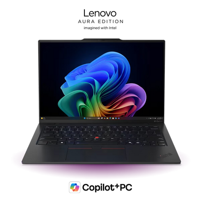 Lenovo ThinkPad X1 Carbon Gen 13 Aura Edition Copilot+ PC - 14" WUXGA Multi-Touch / Ultra 7 258V / 32GB / 1TB (NVMe M.2 SSD) / AI Boost Up to 47 TOPS / Win 11 Pro / 3YW / Arabic/English / Black - Laptop