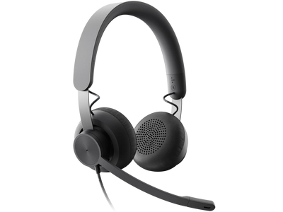 Logitech UC Zone Wired Headset -Stereo / USB-C / Black
